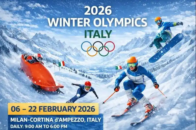 2026 winter olympics schedule