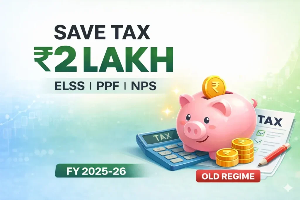 ELSS vs PPF vs NPS comparison chart for 2026 tax saving.